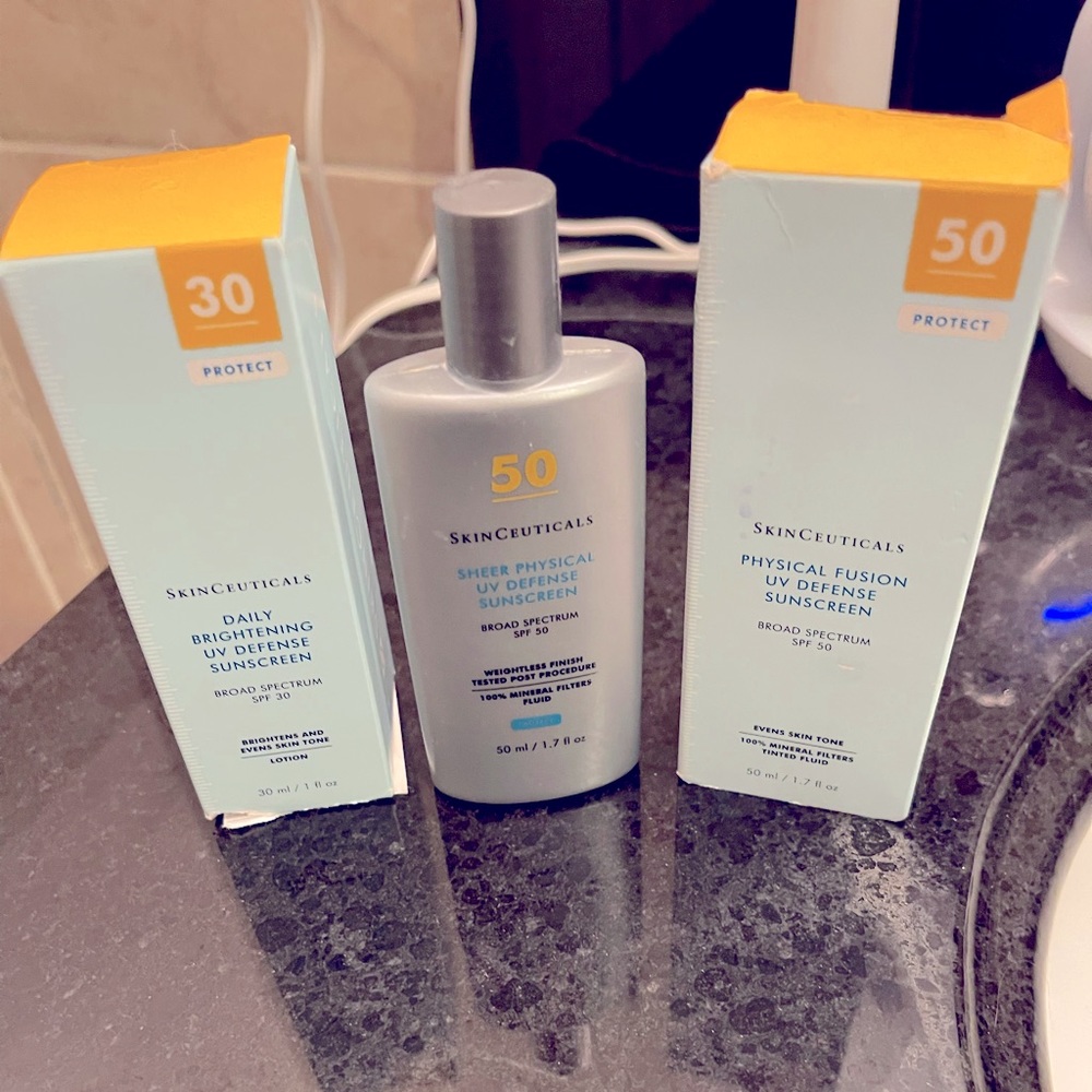 SkinCeuticals sunscreen bundle! Physical & Daily